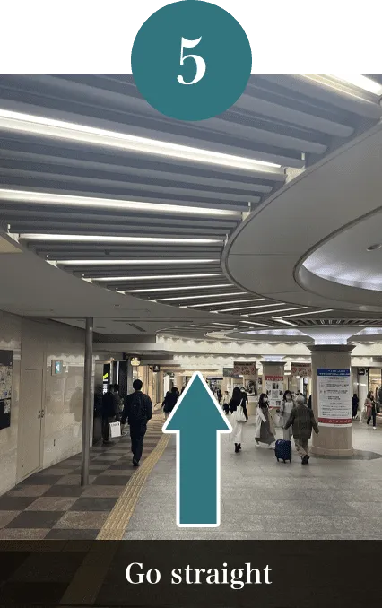 go straight